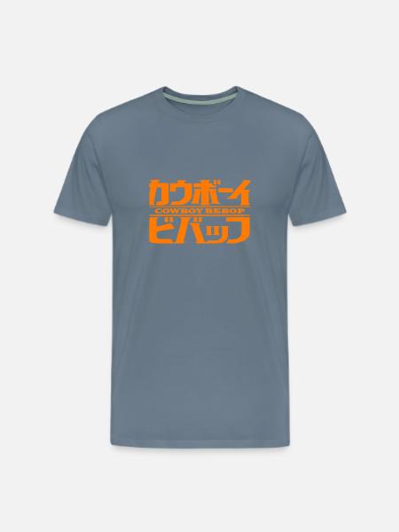 Cowboy Bebop - Men's Premium T-Shirt - steel blue