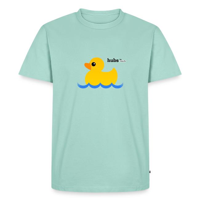 Hubs Duck - Wordmark and Water