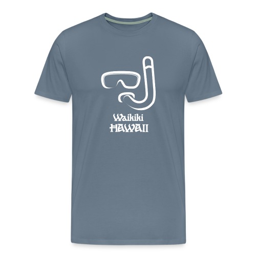 Waikiki Hawaii Snorkel Souvenirs Gifts Vacation - Men's Premium T-Shirt