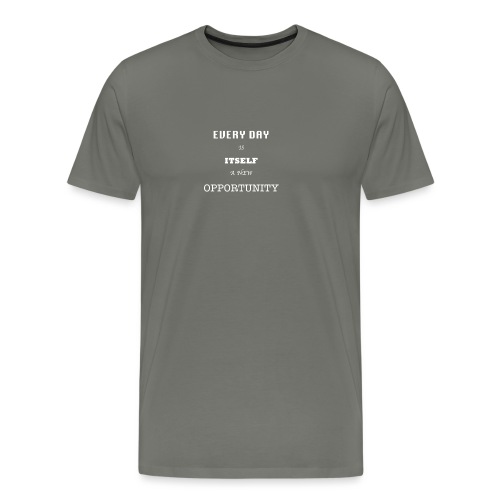 Opportunity (in White) - Men's Premium T-Shirt