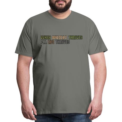 All Life Thrives - Men's Premium T-Shirt