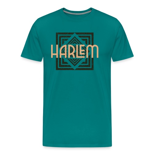 Harlem Sleek Artistic Design - Men's Premium T-Shirt