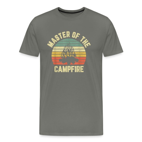Camping Master of The Campfire 18 - Men's Premium T-Shirt