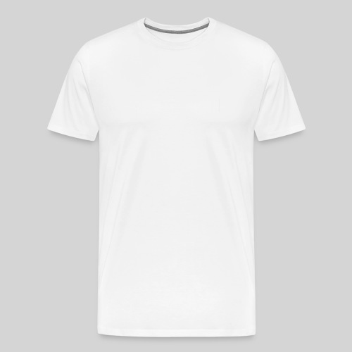 Action Fiction Logo (White) - Men's Premium T-Shirt