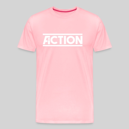 Action Fiction Logo (White) - Men's Premium T-Shirt