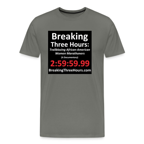 Breaking Three Hours - The Documentary - Men's Premium T-Shirt