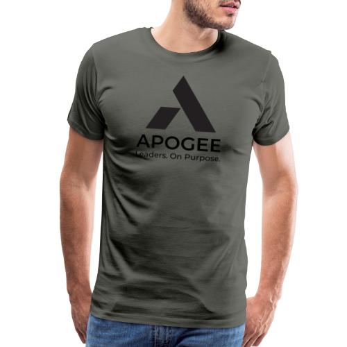 Black Apogee Logo - Men's Premium T-Shirt