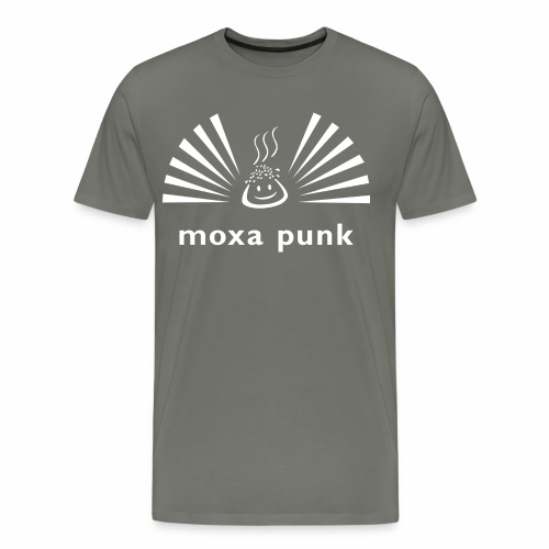 moxapunk white - Men's Premium T-Shirt