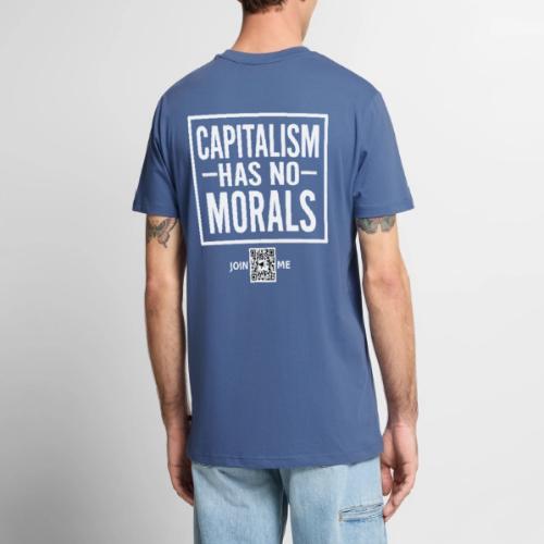 Capitalism (white, back-facing) - Men's Premium T-Shirt