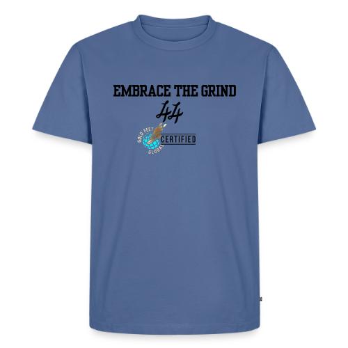 Embrace the Grind - Luke 44 x Goldfeet Global (B) - Men's Premium T-Shirt