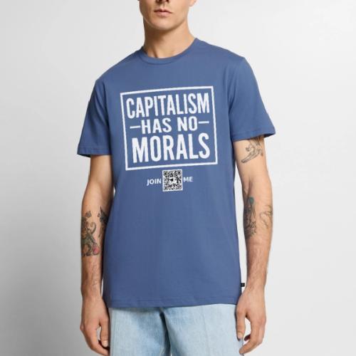 Capitalism (white, front-facing) - Men's Premium T-Shirt