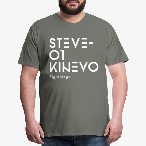 Steveo1kinevo Flight Vlogs - Men's Premium T-Shirt