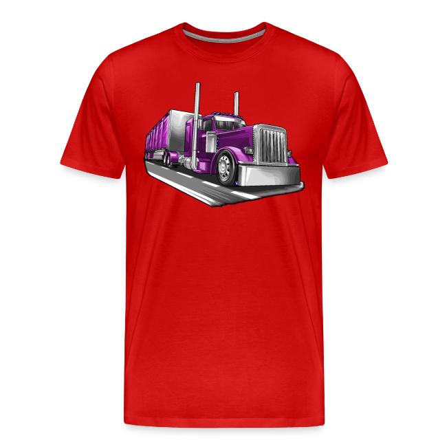 Tracktor Trailer Semi Truck Big Rig