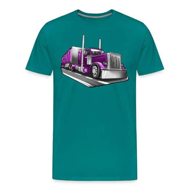Tracktor Trailer Semi Truck Big Rig