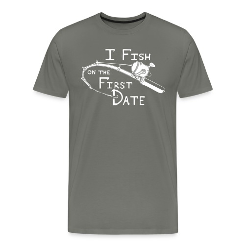 Fish First date2 - Men's Premium T-Shirt