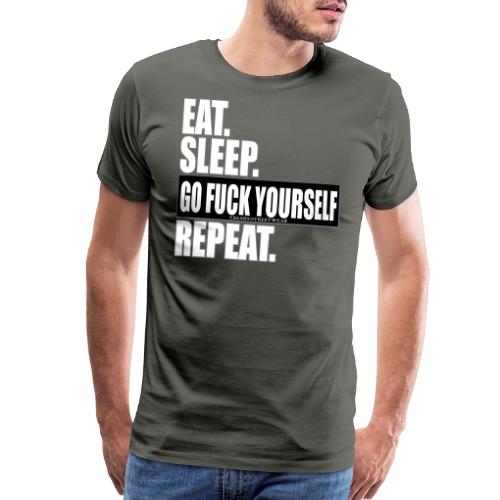 eat sleep… - Men's Premium T-Shirt