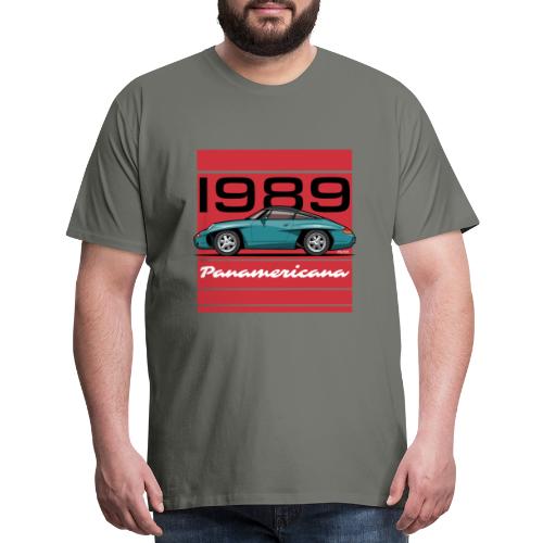 1989 P0r5che Panamericana Concept Car - Men's Premium T-Shirt