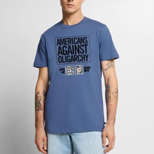 Oligarchy (black, front-facing) - Men's Premium T-Shirt