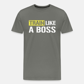 Train like a boss - Premium T-shirt for men