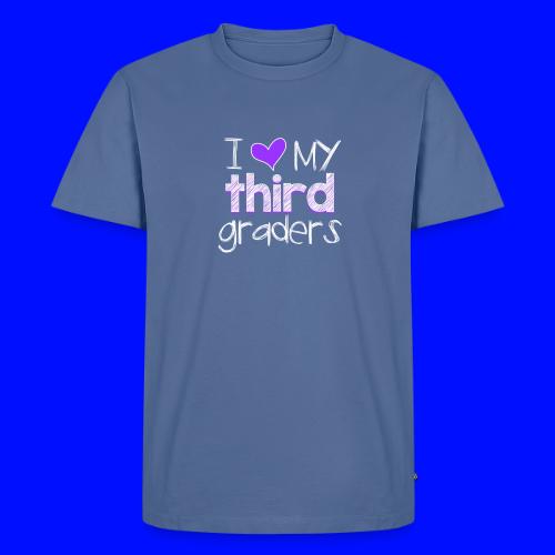 love my 3rd graders png - Men's Premium T-Shirt
