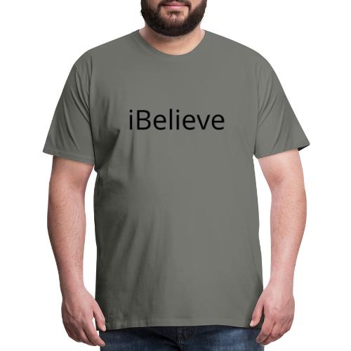 iBelieve - Men's Premium T-Shirt