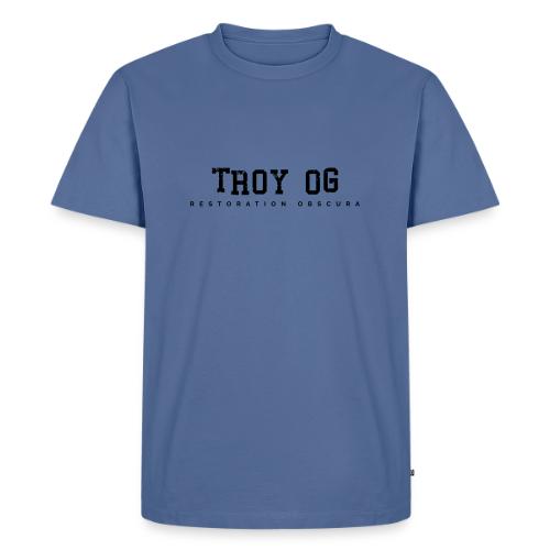 Restoration Obscura Troy OG Distressed - Men's Premium T-Shirt
