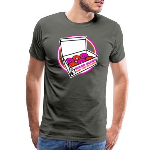 Ward Hayden & The Outliers - Donut Logo - Men's Premium T-Shirt