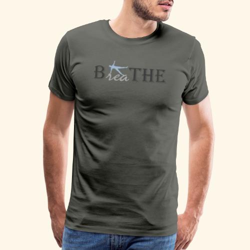 Breathe Logo 4 - Men's Premium T-Shirt