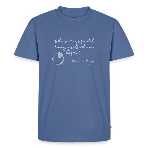 Revenge with a Diagram (Dark) - Men's Premium T-Shirt