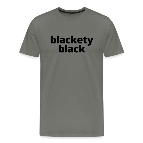 Blackety Black 12 - Men's Premium T-Shirt