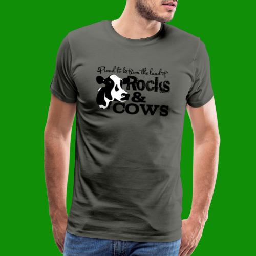 Rocks & Cows Proud - Men's Premium T-Shirt