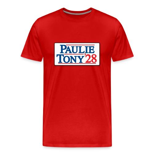 Paulie and Tony for Co-President 2028 - Men's Premium T-Shirt