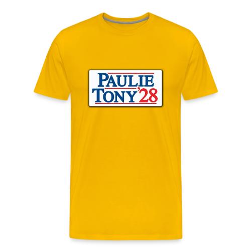 Paulie and Tony for Co-President 2028 - Men's Premium T-Shirt