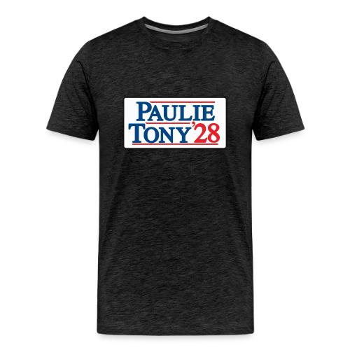 Paulie and Tony for Co-President 2028 - Men's Premium T-Shirt
