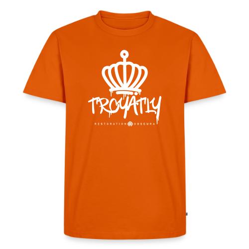 RO Troyalty Tag White - Men's Premium T-Shirt
