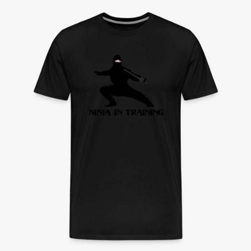 Ninja in training - Men's Premium T-Shirt