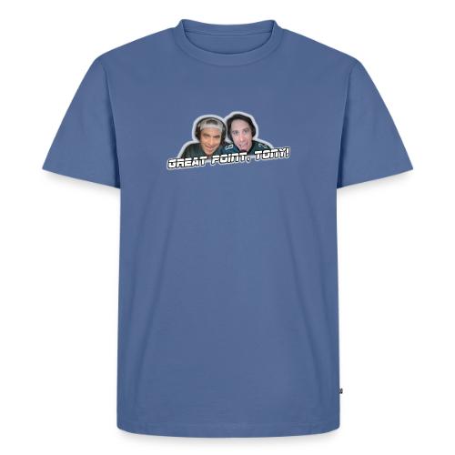 GREAT POINT, TONY! (with glow) - Men's Premium T-Shirt