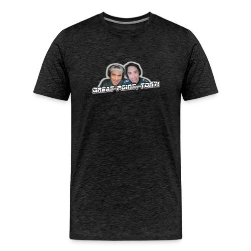 GREAT POINT, TONY! (with glow) - Men's Premium T-Shirt