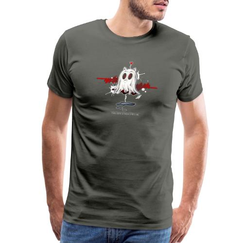 catghost in love - Men's Premium T-Shirt