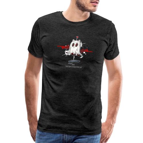catghost in love - Men's Premium T-Shirt
