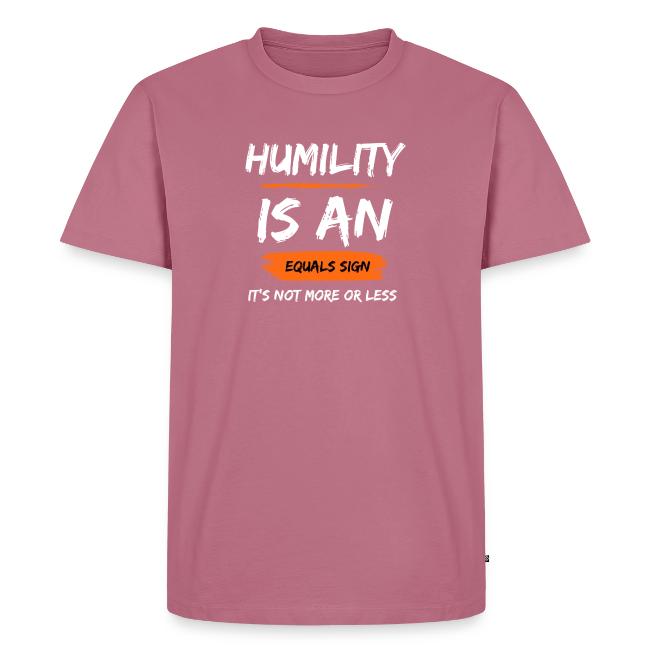 Humility of Equals Signs