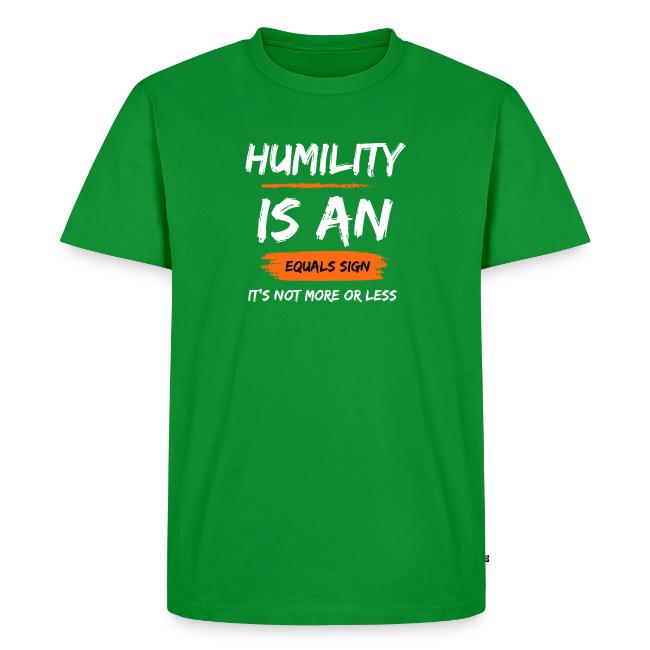 Humility of Equals Signs