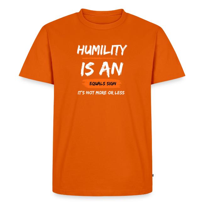 Humility of Equals Signs
