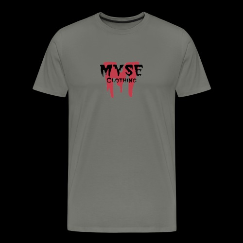 MYSE clothing logo - red - Men's Premium T-Shirt