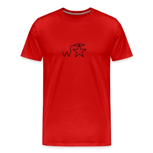 wstar vector - Men's Premium T-Shirt