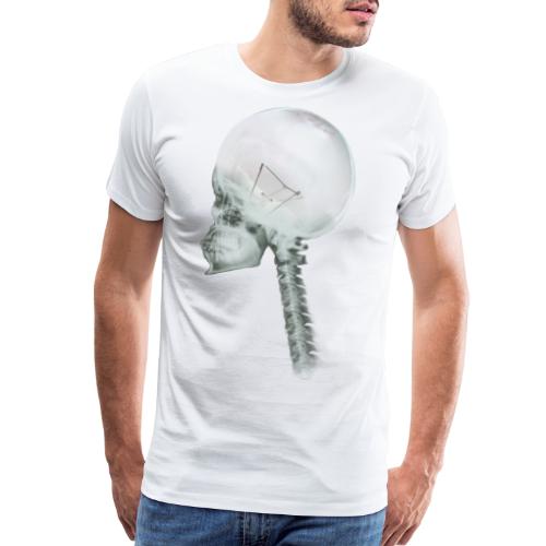 Light Bulb Skull - Men's Premium T-Shirt