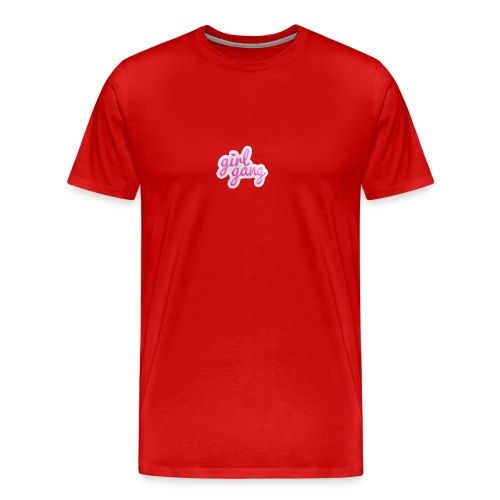 Girl Gang PNG - Men's Premium T-Shirt