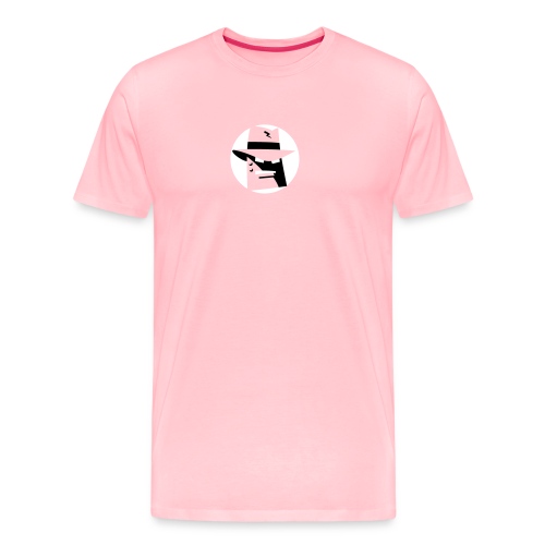 Robot Gangster Shadow - Men's Premium T-Shirt
