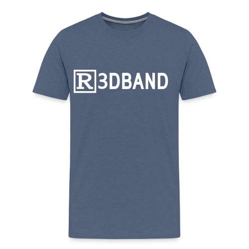 r3dbandtextrd - Men's Premium T-Shirt