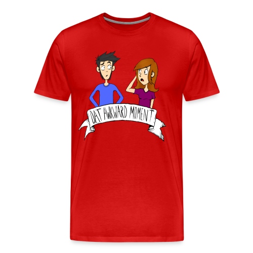awkward moment design copy - Men's Premium T-Shirt